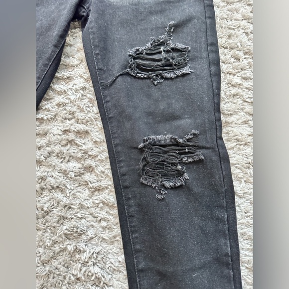 Womens size small/4 black jeans highwaisted straight leg - Picture 6 of 12